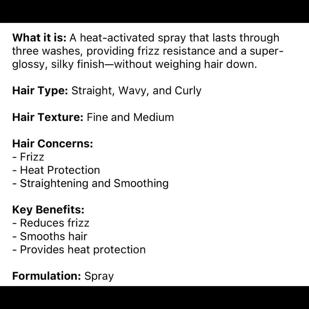 💦 Drybar Liquid Glass Miracle Smoothing Sealant - Picture 9 of 9